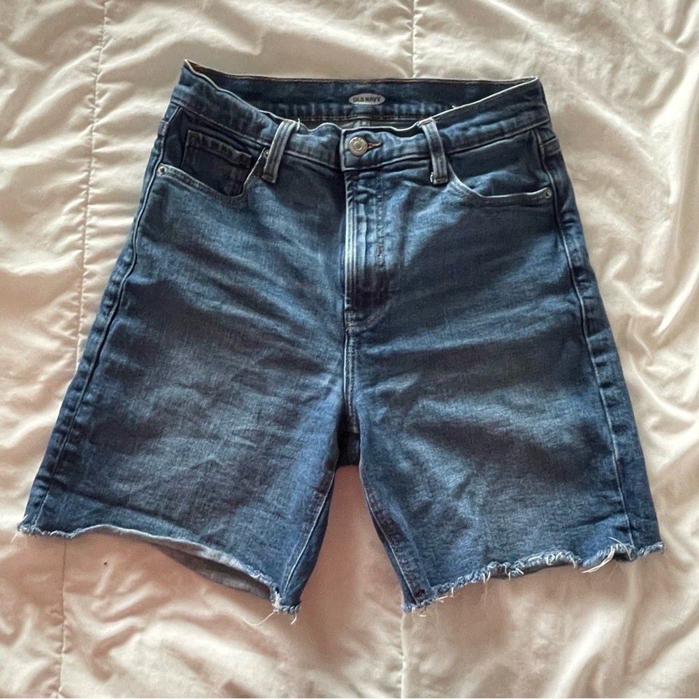 Old Navy Bermuda denim jean shorts